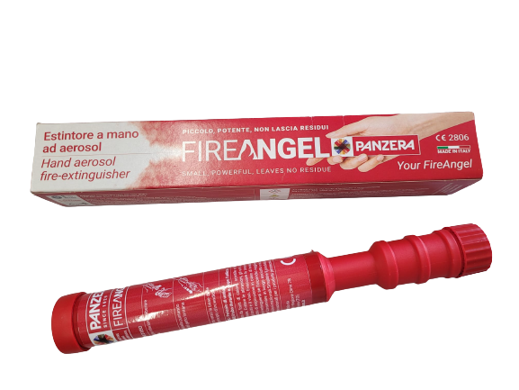 Fireangel Panzera Vuurbestrijder Aerosol Fire Angel T&T Fireworks Brandbestrijding