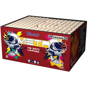 1068 Meta Compound Fireworks Compound Cake T&T Fireworks Siervuurwerk Vulcan Europe