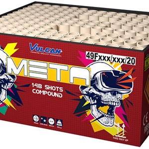 1068 Meta Compound Fireworks Compound Cake T&T Fireworks Siervuurwerk Vulcan Europe