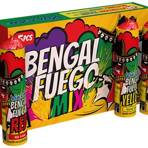 2011 Bengal Fuego Mix T&T Fireworks Vulcan Europe Bengaals Vuur Bengaals Vuurwerk Vuurwerkbengalen