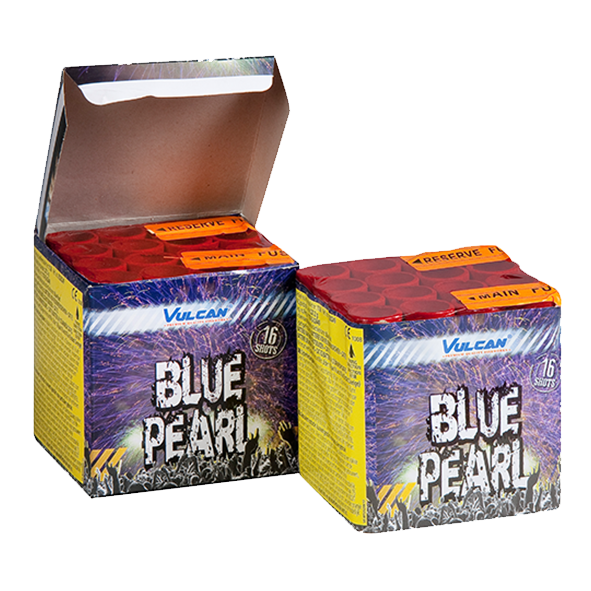 1126 Blue Pearl Blue Pearl Vulcan Bluepearl Cake Compact Vuurwerkbatterij Vulcan Europe Vulcan Fireworks T&T Fireworks