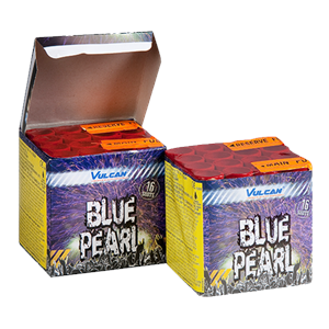 1126 Blue Pearl Blue Pearl Vulcan Bluepearl Cake Compact Vuurwerkbatterij Vulcan Europe Vulcan Fireworks T&T Fireworks
