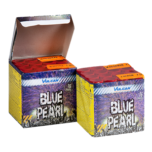 1126 Blue Pearl Blue Pearl Vulcan Bluepearl Cake Compact Vuurwerkbatterij Vulcan Europe Vulcan Fireworks T&T Fireworks