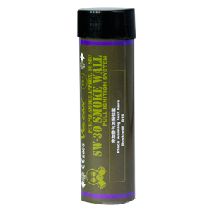 80050 Vulcan SW 30 Purple Dual Smoke Grenade Wire Pull Pull Ignition Smoke
