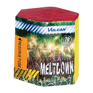 1109 Meltdown Meltdown Vulcan 19 Shots Brocade Vulcan Europe Vulcan Fireworks Cake Compact Vuurwerkbatterij T&T Fireworks