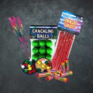 BUTTON Productcategorie Junior Vuurwerk (Kindervuurwerk F1) Feu D'artfice Enfants Kids Fireworks (Junior Fireworks F1)