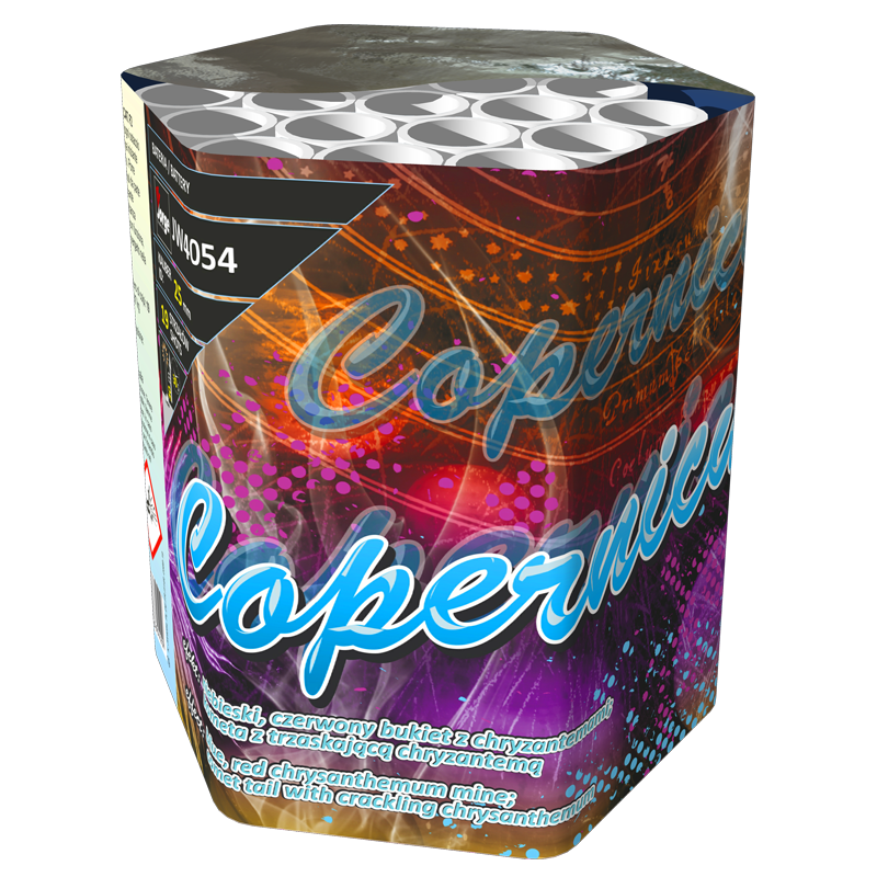 JW4054 Copernicus Jorge Fireworks T&T Fireworks Bvba Copernicus Jorge JW4054 JW Pools Vuurwerk 19 Shots