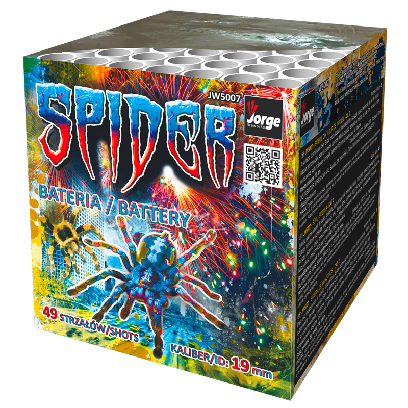 JW5007 Spider Jorge Fireworks T&T Fireworks Bvba Spider Jorge JW5007 JW Pools Vuurwerk