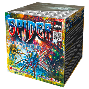 JW5007 Spider Jorge Fireworks T&T Fireworks Bvba Spider Jorge JW5007 JW Pools Vuurwerk
