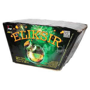 JW912 Eliksir Jorge Fireworks Fan Shape Waaier Vuurwerkbatterij Compact