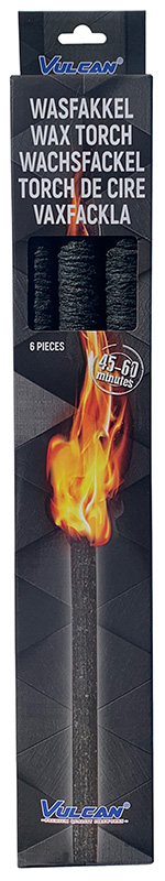 6324 Wax Torch Wax Torches Wasfakkels Wandelfakkels Vuurfakkels Vulcan T&T Fireworks