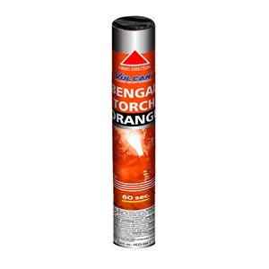 2009 Bengal Torch Orange Bengaals Vuur Oranje Fakkel Oranje Vuurwerk Vuurwerkfakkels T&T Fireworks Vulcan Europe
