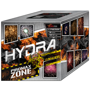 PXB3504 Hydra Hydra Piromax Piromax Fireworks Piromax Fajerwerki Cake Compact Vuurwerkbatterij T&T Fireworks