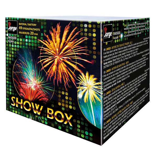JW5020 Showbox 5020 Show Box Jorge Fireworks Showbox Jorge Compact Cake 49 Shots 20Mm Jorge Fajerwerki T&T Fireworks (2)