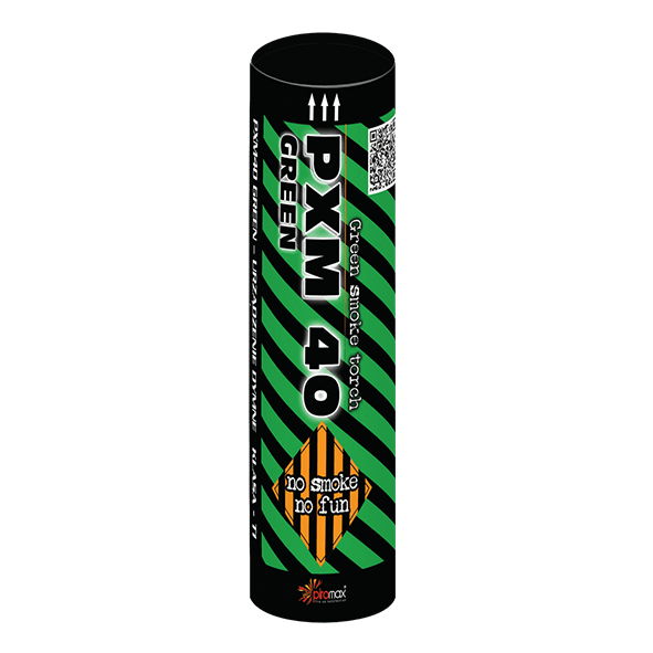 PXM40 Piromax Green Smoke Groene Rookbom