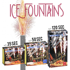 Ice Fountains Overview Ijsfonteinen T&T Fireworks