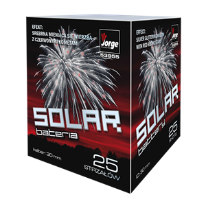 JW53955 53955 Jorge Solar 25 Shots 30Mm Solar Jorge Jorge Fireworks Jorge Fajerwerki T&T Fireworks
