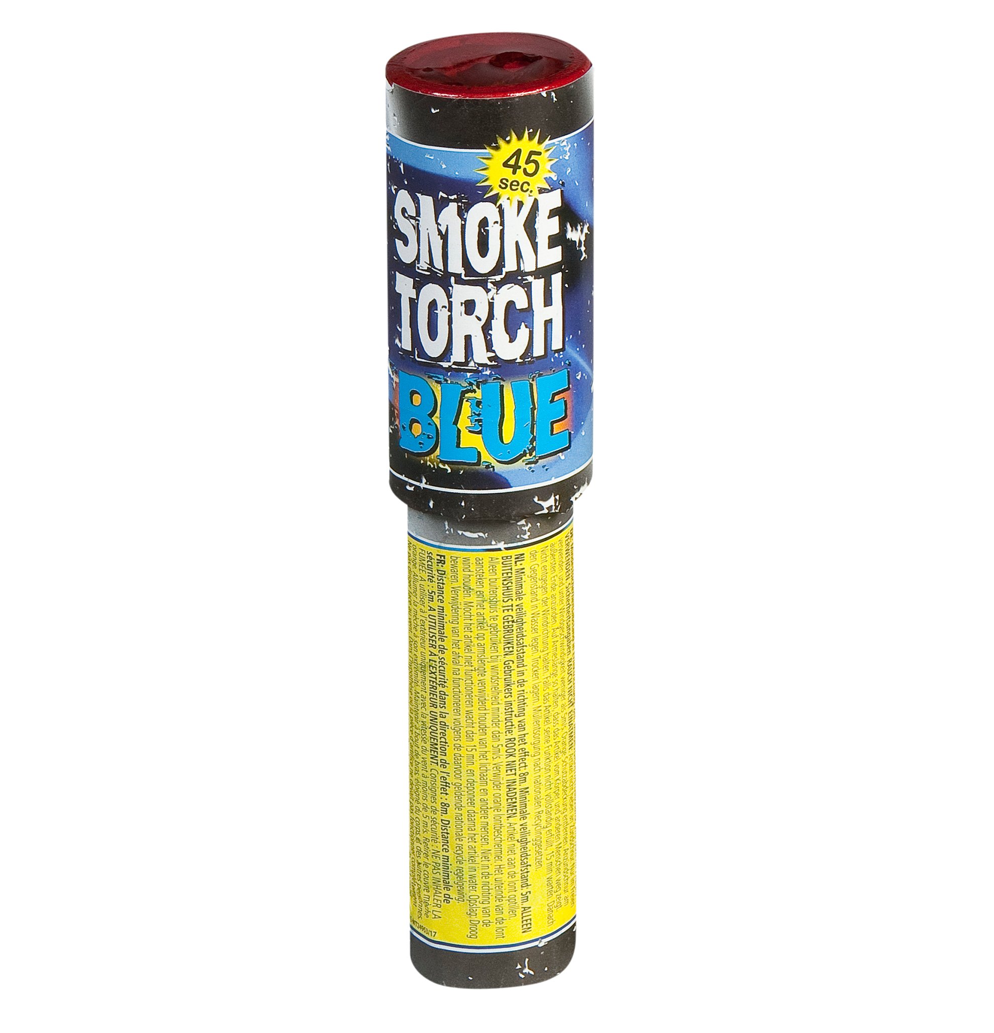 80004 Smoke Torch Blue Blauwe Rookfakkel Blauwe Rookbom Vulcan Blauwe Rookstaaf Blue Smoke Blauwe Rook
