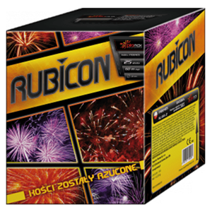 PXB2405 Rubicon 25 Shots Rubicon Piromax Cake Compact Vuurwerkbatterij T&T Fireworks Piromax Fireworks Piromax Fajerwerki