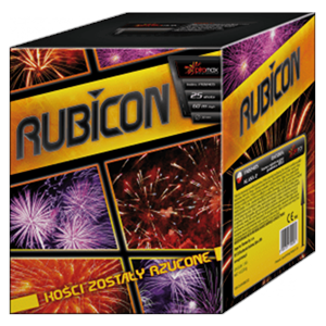 PXB2405 Rubicon 25 Shots Rubicon Piromax Cake Compact Vuurwerkbatterij T&T Fireworks Piromax Fireworks Piromax Fajerwerki