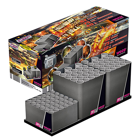 W201066 201066 Highway To Hell Highway To Hell Compound Compounds Weco Feuerwerk Weco Fireworks T&T Fireworks