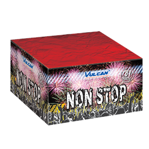 1625 Non Stop Non Stop Vulcan Nonstop Cake Compact Vuurwerkbatterij Vulcan Europe Vulcan Fireworks T&T Fireworks