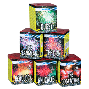 1041 Sixpack Six Pack Set 6 In 1 Vuurwerkpotten Sixpack Vulcan Sixpack Vulcan Vulcan Europe Vulcan Fireworks Cakes Compacts Vuurwerkassortiment T&T Fireworks