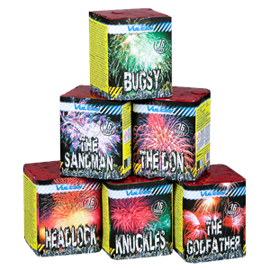 1041 Sixpack Six Pack Set 6 In 1 Vuurwerkpotten Sixpack Vulcan Sixpack Vulcan Vulcan Europe Vulcan Fireworks Cakes Compacts Vuurwerkassortiment T&T Fireworks