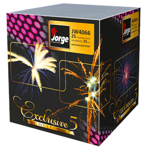 JW4066 Exclusive Collection Exclusive Jorge 25 Shots Cake Compact Vuurwerkbatterij Jorge Fireworks Jorge Fajerwerki T&T Fireworks