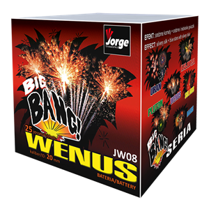JW08 Big Bang Wenus Jorge Big Bang Serie Big Bang Seria Vuurwerkbatterij Jorge Fireworks Cake Compact T&T Fireworks (1)