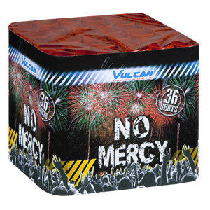 1147 No Mercy No Mercy Vulcan Nomercy Cake 36 Shots Vuurwerkbatterij Compact Vulcan Europe Vulcan Fireworks T&T Fireworks