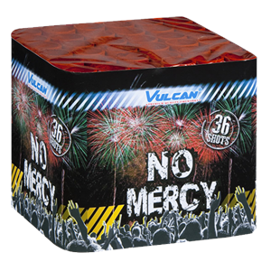 1147 No Mercy No Mercy Vulcan Nomercy Cake 36 Shots Vuurwerkbatterij Compact Vulcan Europe Vulcan Fireworks T&T Fireworks