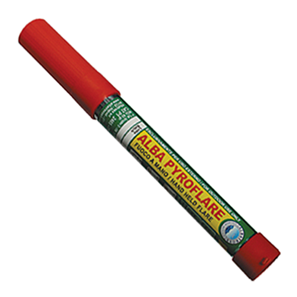 WEB Albatross Alba Pyroflare Red Bengaals Vuur Rood Noodsignaal Rood Bengaalse Fakkels Bengaalse Handfakkels Bengal Torches Bengal Fire
