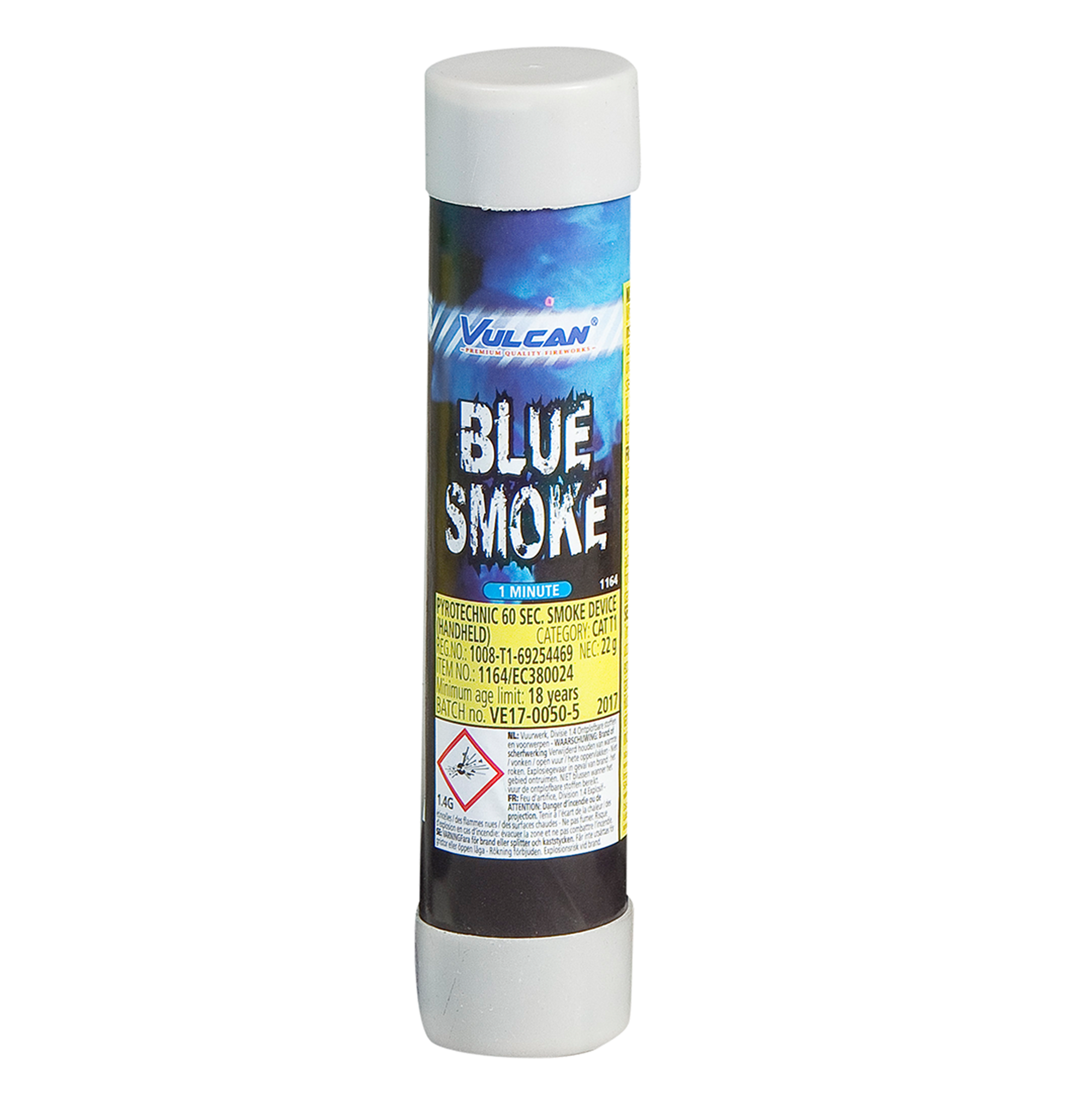 80023 Smoke Device Blue Blauwe Rook Met Strijkkop Blauwe Rookfakkel Vulcan Europe Blue Smoke