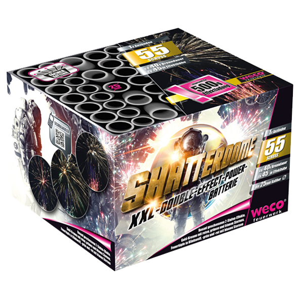 350079 Shatterdome Weco Feuerwerk Weco Fireworks Weco Vuurwerk Cake Compact T&T Fireworks