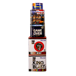1184 Deal Breaker Assortment Dealbreaker Vulcan Deal Breaker Assortiment Vuurwerkassortiment Vuurwerkpakket Vulcan Europe Vulcan Fireworks T&T Fireworks