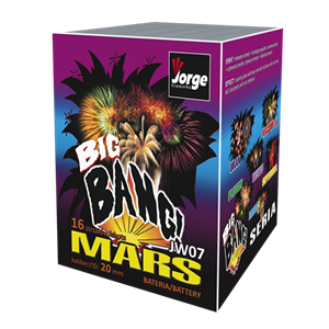 JW07 Big Bang Mars Jorge Big Bang Serie Big Bang Seria Vuurwerkbatterij Jorge Fireworks Cake Compact T&T Fireworks (1)