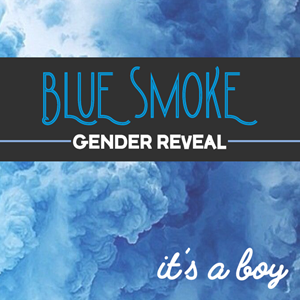Gender Reveal Blue Smoke It's A Boy Blauwe Rook Baby Boy Baby Jongen Aankondiging Geslacht Baby Rookpatroon Blauw T&T Fireworks