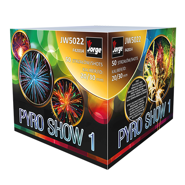 JW5022 Pyrsoshow Pyroshow Jorge Pyroshow I Pyroshow 1 Pyro Show 1 Jorge Jorge Fireworks Jorge Fajerwerki 50 Shots 20 30Mm (2)