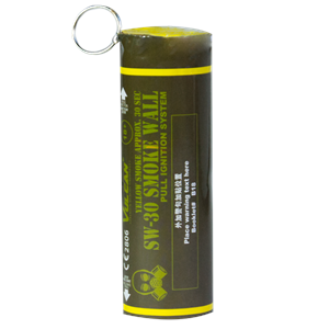 80048 SW 30 Vulcan Yellow Dual Smoke Grenade Wire Pull Pull Ignition Smoke RING