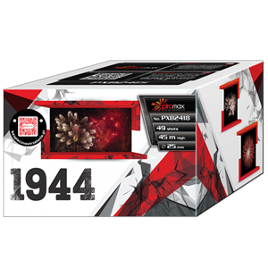 PXB2418 1944 1944 Piromax Piromax Fireworks Piromax Fajerwerki Cake Compact Vuurwerkbatterij T&T Fireworks
