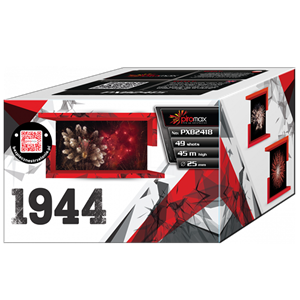 PXB2418 1944 1944 Piromax Piromax Fireworks Piromax Fajerwerki Cake Compact Vuurwerkbatterij T&T Fireworks