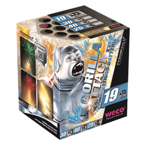 353411 84 Gorilla Attack Gorillaattack Weco Weco Feuerwerk Weco Fireworks T&T Fireworks