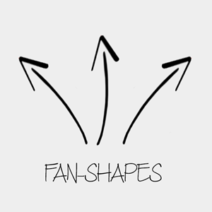 FAN SHAPES T&T Fireworks Vuurwerk Vuurwerkbatterij FAN Waaier Vuurwerkwaaiers Compacts Cakes