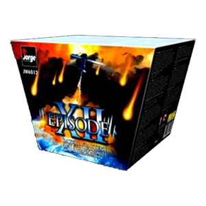 JW6012 Episode XII Jorge Fireworks Fan Shape Vuurwerkbatterij