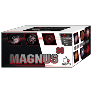 PXB2412 Magnus Magnus Piromax 80 Shots Cake Compact Vuurwerkbatterij Vuurwerkpot Piromax Fireworks Piromax Fajerwerki T&T Fireworks