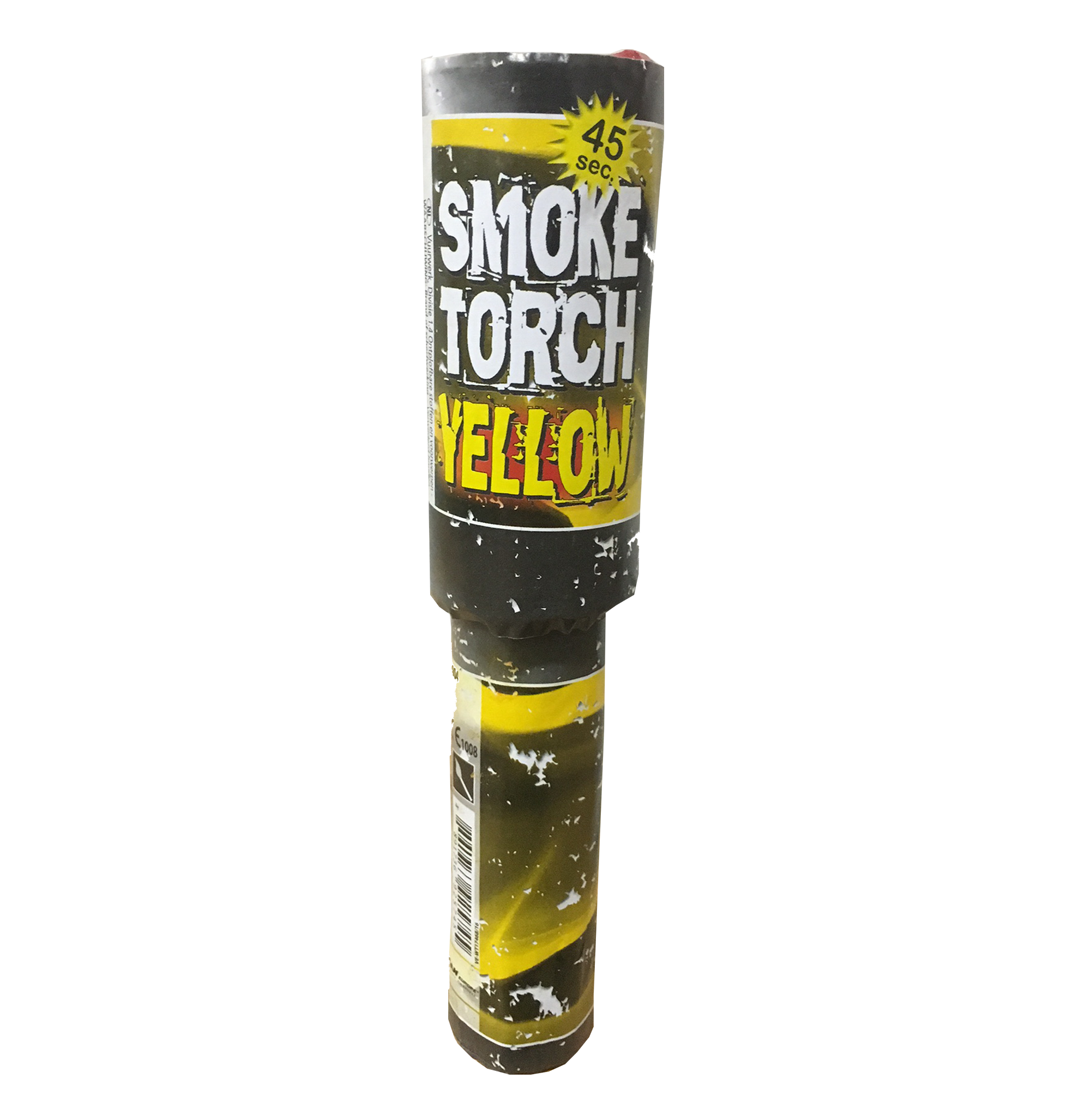 80003 Smoke Torch Yellow Gele Rookfakkel Gele Rookbom Vulcan Gele Rookstaaf Yellow Smook Gele Rook