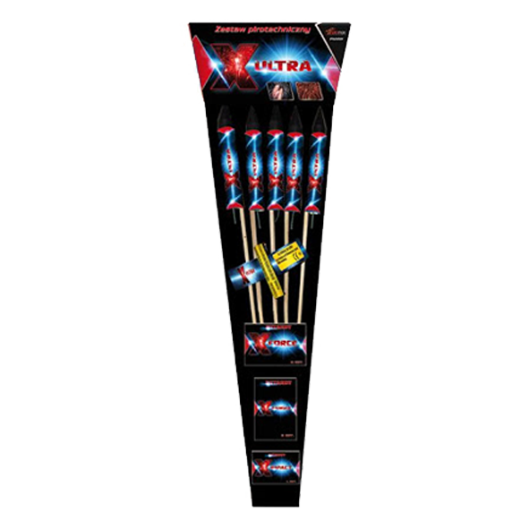PXZ201 X Ultra Piromax Rocket Assortment Pijlenpakket Assortiment Vuurwerk