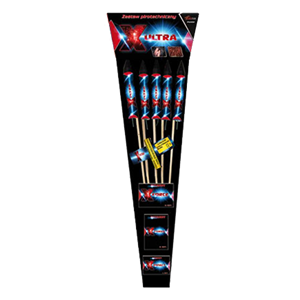 PXZ201 X Ultra Piromax Rocket Assortment Pijlenpakket Assortiment Vuurwerk
