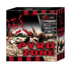 PXB2119 Pyrozone Pyro Zone Piromax Piromax Fireworks Piromax Fajerwerki Cake Compact Vuurwerkbatterij T&T Fireworks